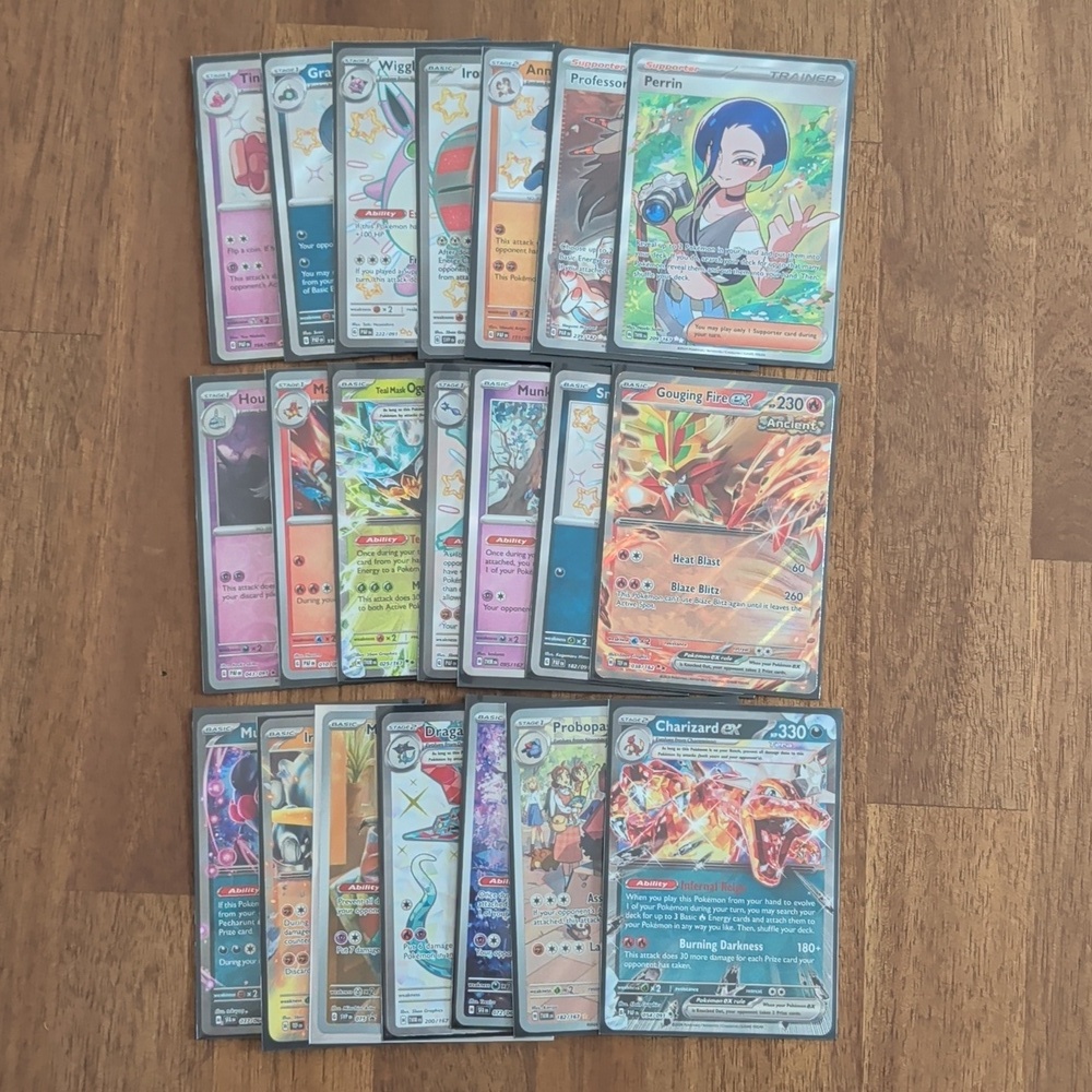 Pokemon Trading Card Mystery Lot Of 21 Collection